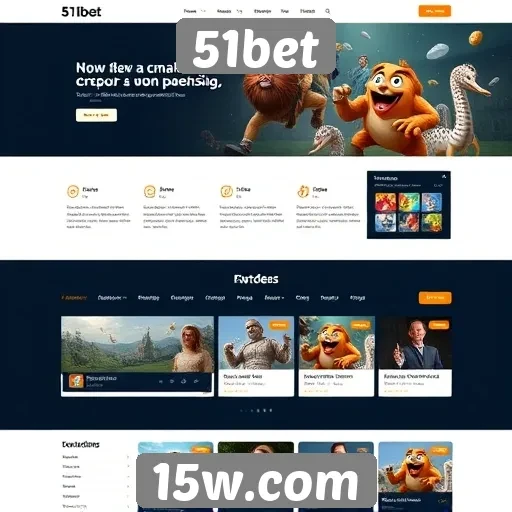 Evolução do design do site 51bet